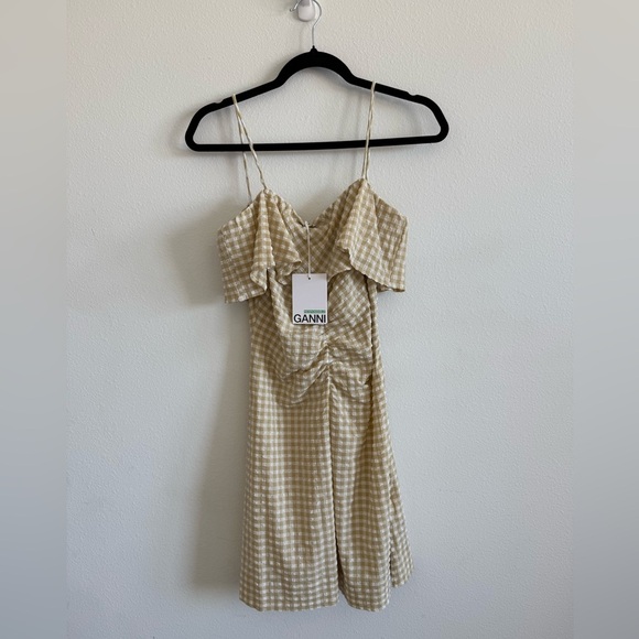 NWT GANNI DRESS - Picture 3 of 5